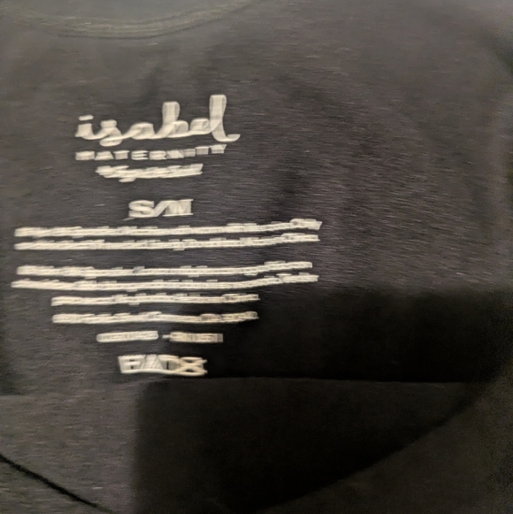 Black Maternity Stretch Cami Tank – Built-In Belly Support, Soft & Smoothing - Picture 5 of 5